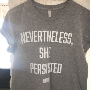 Never less she persisted shirt